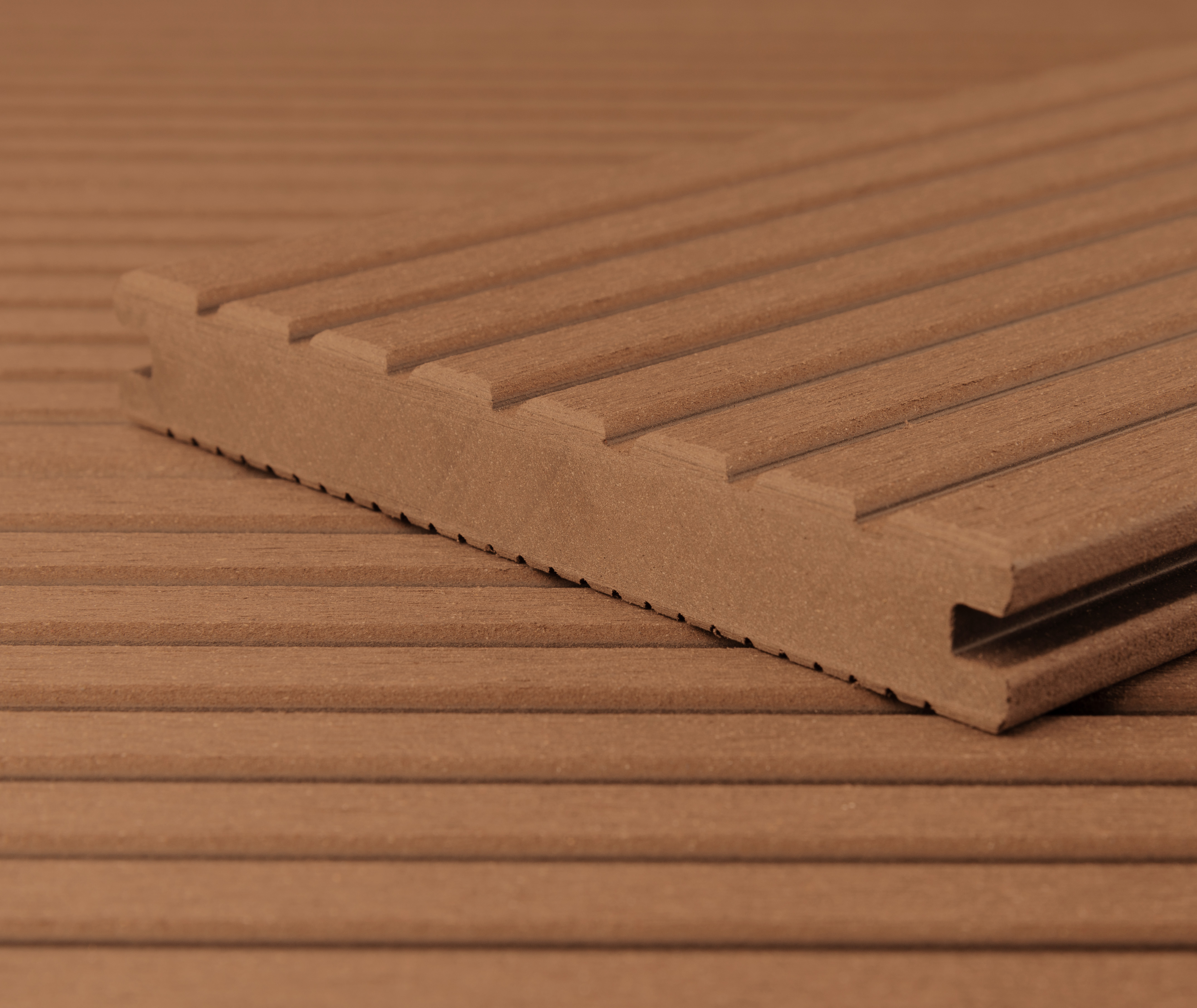 HORI WPC Terrassendielen Komplettset Massiv Holz Diele Farben ...